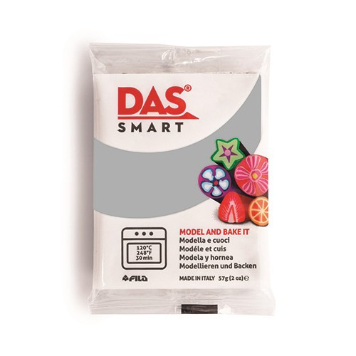 Gyurma DAS Smart süthető és modellező gyurma 57 g szürke