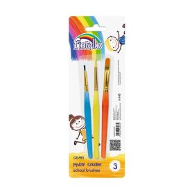 Ecset készlet FIORELLO GR-FB3 lapos (1,2,3) 3 darabos