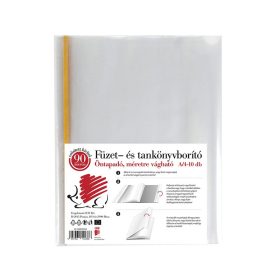   Füzetborító ICO Süni Prémium A/4 öntapadós csíkkal 90 mikron 10 darabos