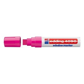   Folyékony kréta EDDING 4090 vágott 4-15 mm neon rózsaszín