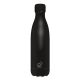Kulacs duplafalú ARS UNA fém 500 ml Noir