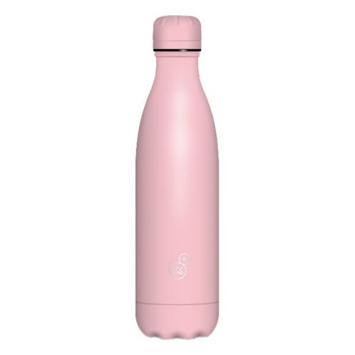 Kulacs duplafalú ARS UNA fém BPA-mentes 500 ml Rose