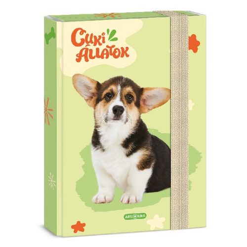 Füzetbox ARS UNA A/5 Cuki-Welsh corgi