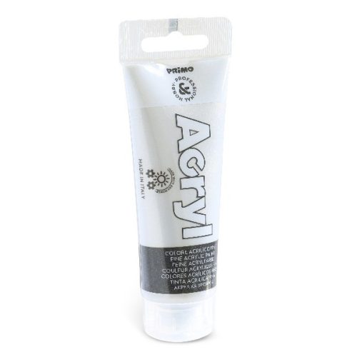 Akrilfesték PRIMO 75 ml metál ezüst