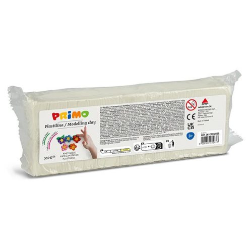 Gyurma PRIMO modellező gyurma 550 g fehér