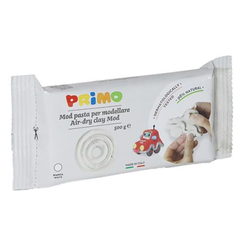 Gyurma PRIMO modellező gyurma levegőre száradó 500 g fehér