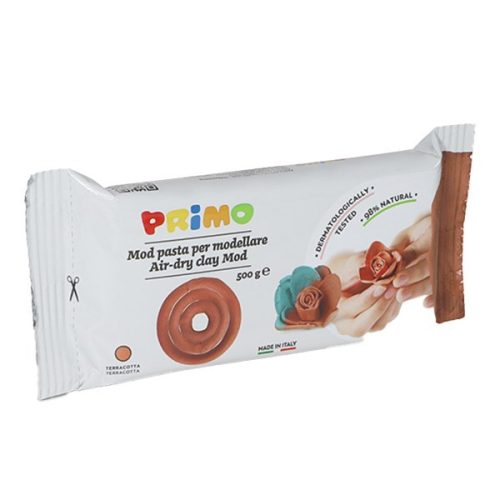 Gyurma PRIMO modellező gyurma levegőre száradó 500 g terracotta