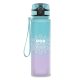 Kulacs ARS UNA műanyag matt BPA-mentes ombre 600 ml Orchidea