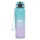Kulacs ARS UNA műanyag matt BPA-mentes motivációs ombre 1000 ml Orchidea
