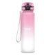 Kulacs ARS UNA műanyag matt BPA-mentes motivációs ombre 1 liter Candy floss