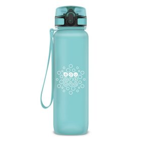   Kulacs ARS UNA műanyag matt BPA-mentes motivációs 1 liter Mint