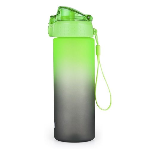 Kulacs OXY CLICK műanyag BPA-mentes 600 ml Ombre fekete-zöld