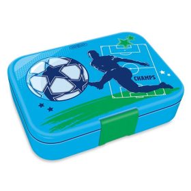   Uzsonnás doboz ARS UNA Champs osztott műanyag 216x153x52 mm