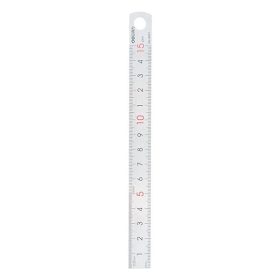 Vonalzó DELI fém 15 cm