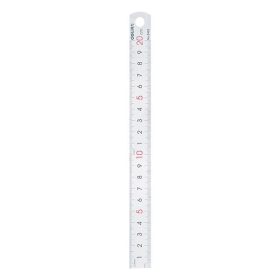 Vonalzó DELI fém 20 cm