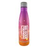Kulacs duplafalú NEBULO fém Hydrate & SoundON Bluetooth hangszóróval 460 ml rózsa-narancs