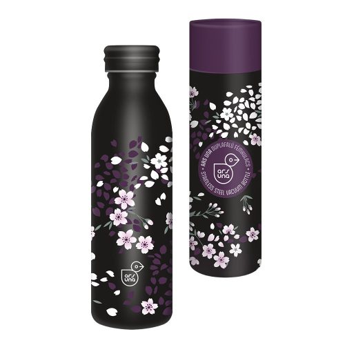 Kulacs duplafalú ARS UNA fém 600 ml Sakura 5531