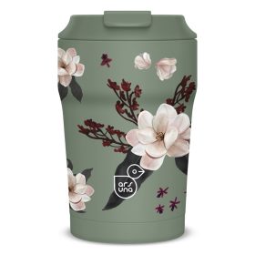 Thermo bögre ARS UNA 350 ml Flowery Green 5535