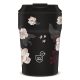 Thermo bögre ARS UNA 350 ml Flowery Black 5374