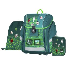   Iskolatáska szett OXY Premium Light 3 részes Playworld tolltartóval és tornazsákkal