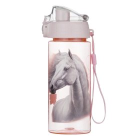 Kulacs OXY CLICK műanyag BPA-mentes 500 ml Horse Romantic