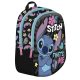 Hátizsák óvodás Lilo és Stitch fekete