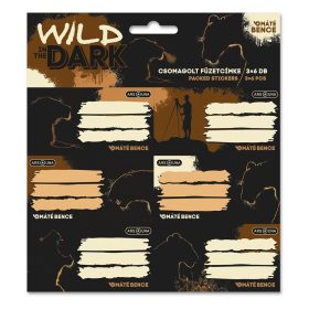 Füzetcímke ARS UNA 18 darabos Wild In The Dark