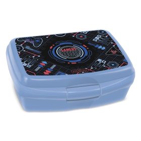   Uzsonnás doboz ARS UNA Gamers Hud műanyag BPA mentes 165x135x60 mm