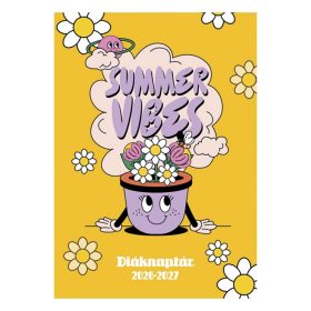   Diák zsebkönyv TOPTIMER papírborító B/6 heti 120x170mm Summer 2026-2027