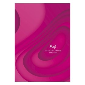   Hallgatói zsebkönyv TOPTIMER Prof papírborító A/5 heti 150x210 mm Pink 2026-2027