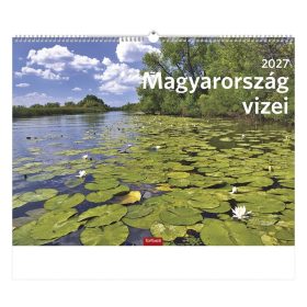   Falinaptár TOPTIMER T093 310x420mm álló Magyarország vizei  2027