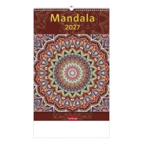 Falinaptár TOPTIMER T094 220x330mm álló Mandala 2027