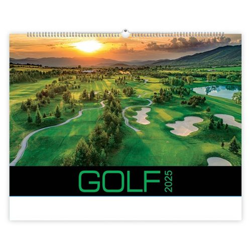 Falinaptár TOPTIMER T092 485x340mm fekvő Golf 2025.