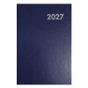 Határidőnapló ALISCA B/6 heti fehér lapos kék 2027