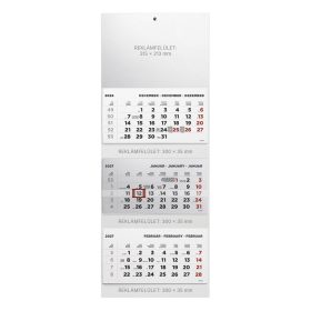   Speditőr naptár TOPTIMER T070 3 tömbös 3 havi üres fejrész 2027