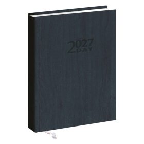   Zsebnaptár REALSYSTEM 2 Day B/6 kétnapos álló fehér lapos Zöld 2027