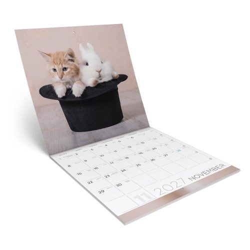 Falinaptár LIZZYCALENDAR 300x600mm álló Little Friends 2027