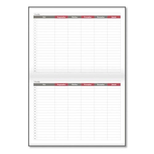 Tanári zsebkönyv PD CALENDAR papírborító A/5 Compass 2026-2027