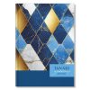Tanári zsebkönyv PD CALENDAR papírborító A/5 Marble 2025-2026