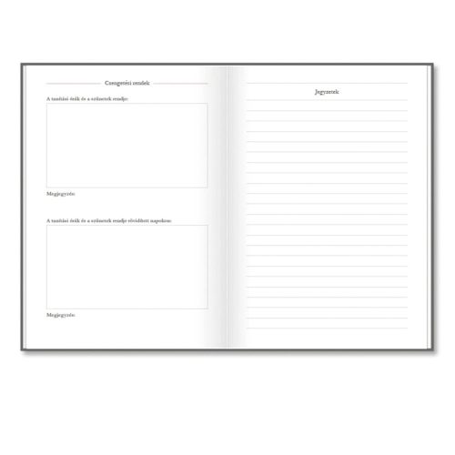 Tanítói zsebkönyv PD CALENDAR papírborító A/5 Birds 2026-2027