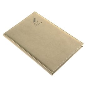 Tárgyalási napló REALSYSTEM Bolero B/5 sárga lapos drapp