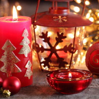 Karácsonyi Gyertya, Fények, Led - világítás