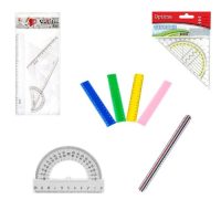 Vonalzó, szögmérő